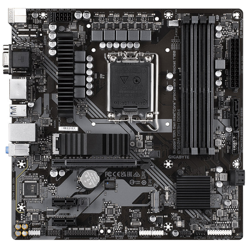 GIGABYTE B760M DS3H DDR4, Intel B760 Mainboard - Sockel 1700, DDR4
