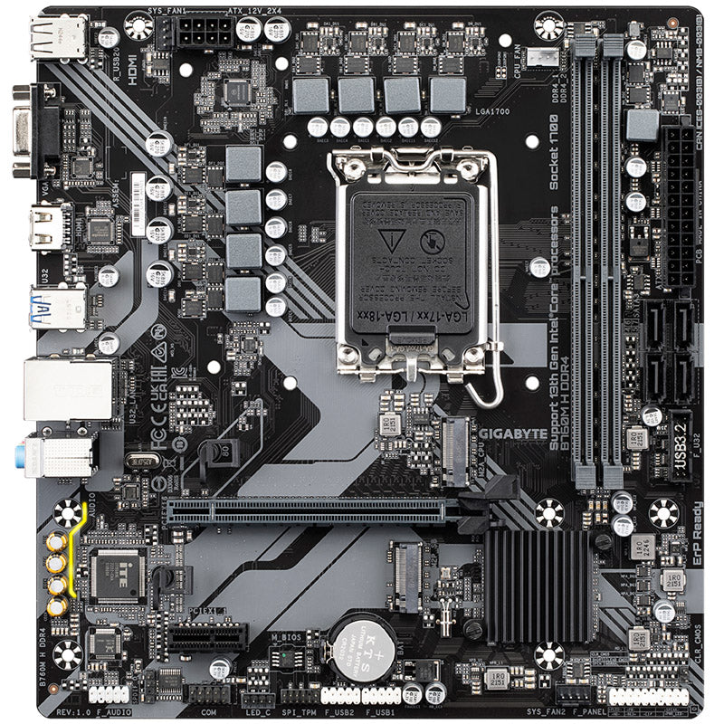 Gigabyte B760M H DDR4 Micro ATX