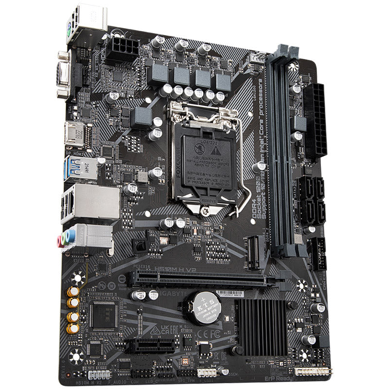 GIGABYTE H510M H V2, Intel H470 Mainboard, Sockel 1200, DDR4