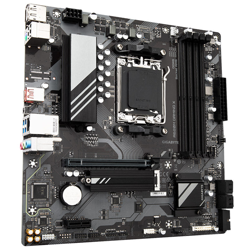GIGABYTE A620M Gaming X, AMD A620 Mainboard, Sockel AM5, DDR5