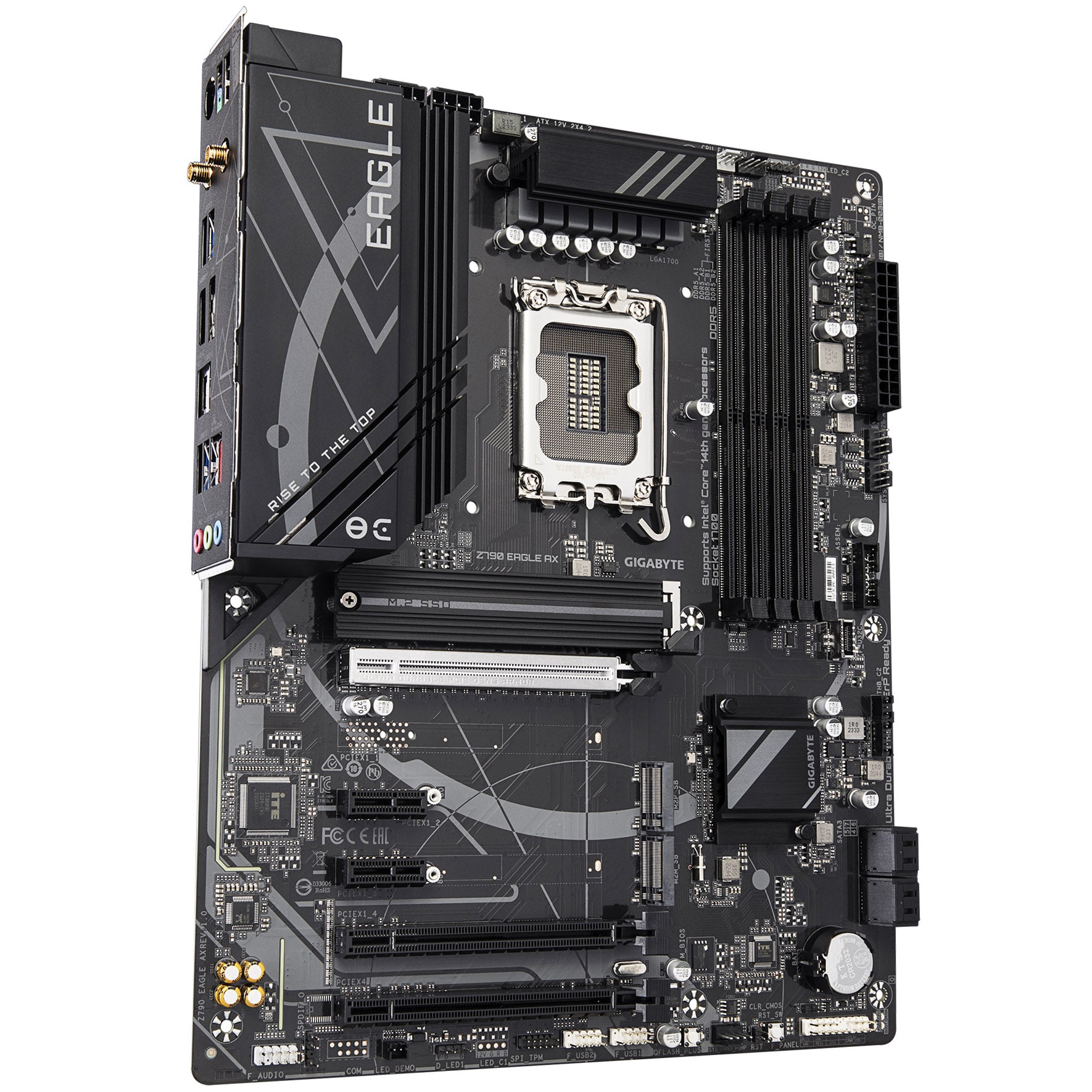 Gigabyte Z790 Eagle AX, Intel Z790 Mainboard - Sockel 1700, DDR5