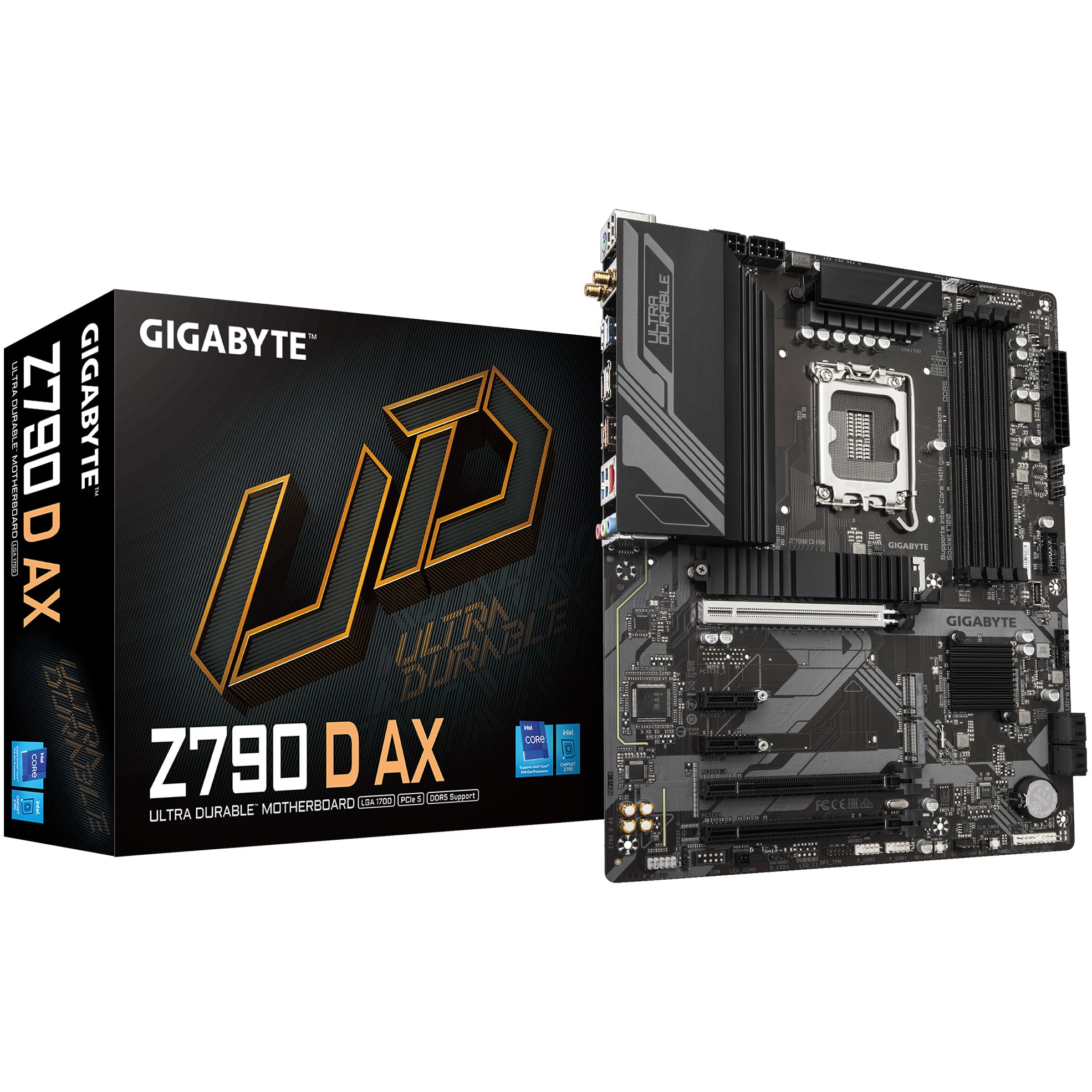 Gigabyte Z790 D AX, Intel Z790 Mainboard - Sockel 1700, DDR5