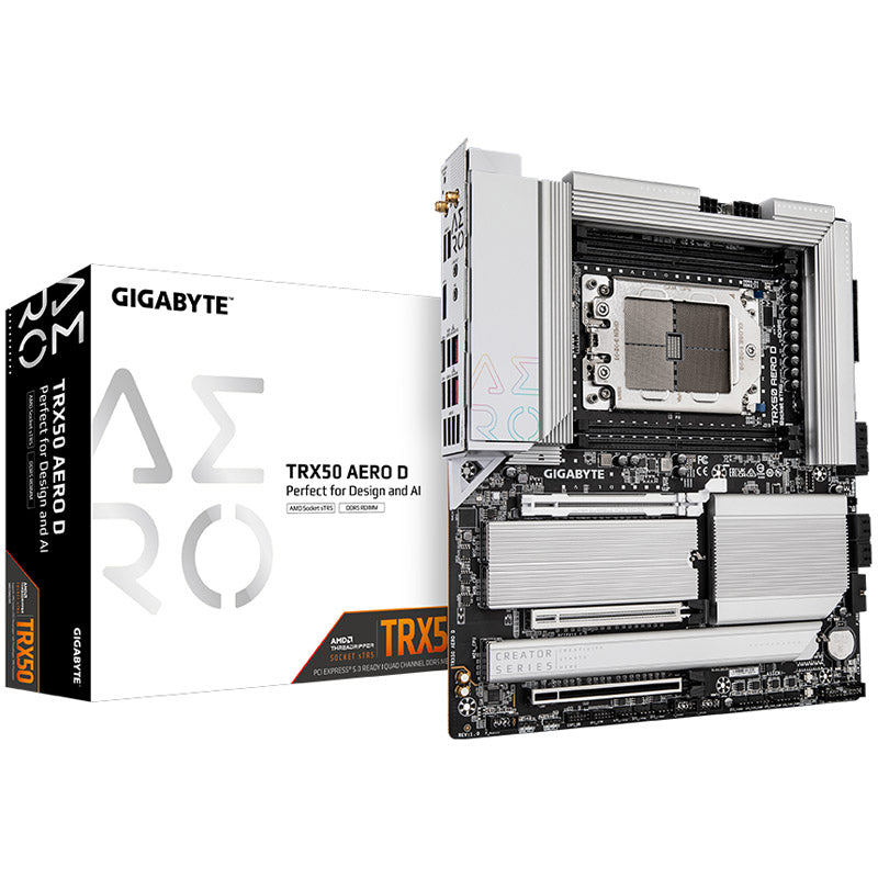 GIGABYTE TRX50 Aero D, AMD TRX50 Mainboard, Sockel sTR5, DDR5