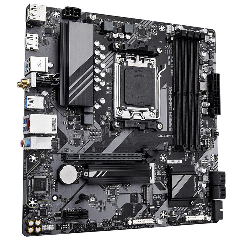 GIGABYTE B650M D3HP AX, AMD B650 Mainboard - Sockel AM5, DDR5