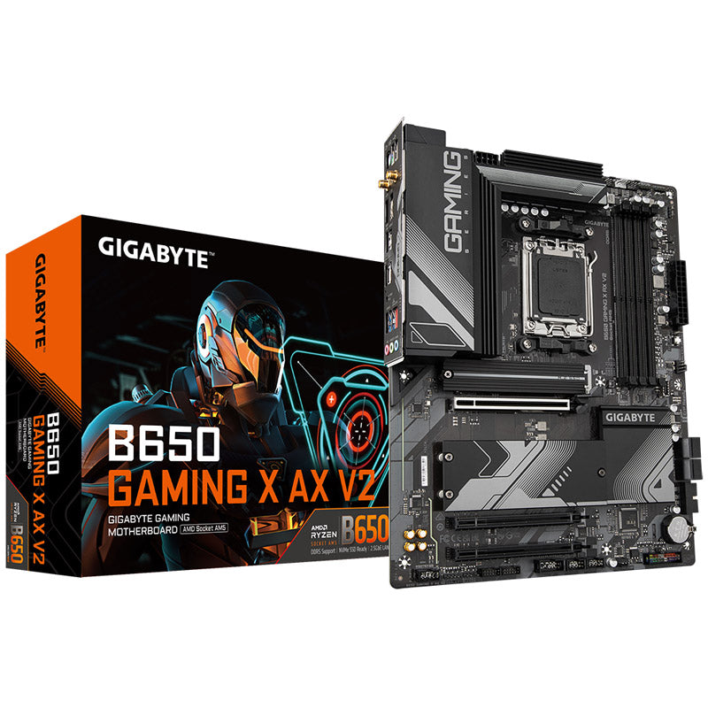 GIGABYTE B650 Gaming X AX V2, AMD B650 Mainboard - Sockel AM5, DDR5