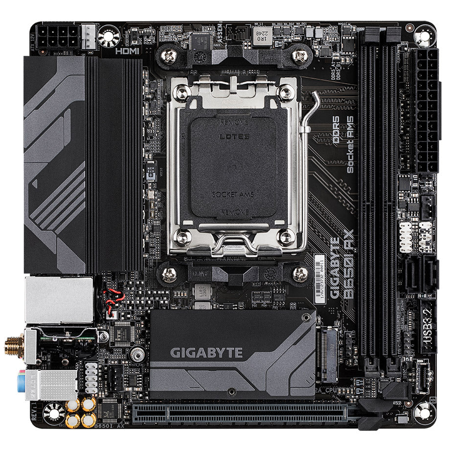 Gigabyte B650 I AX AM5 DDR5 Mini ITX