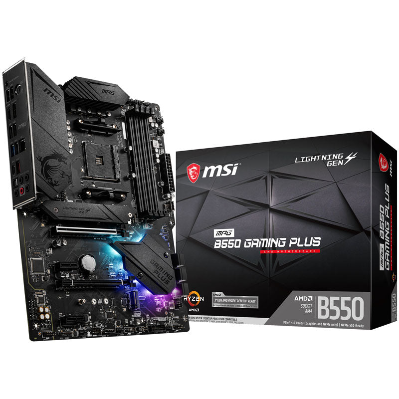 MSI MPG B550 GAMING PLUS AM4 ATX