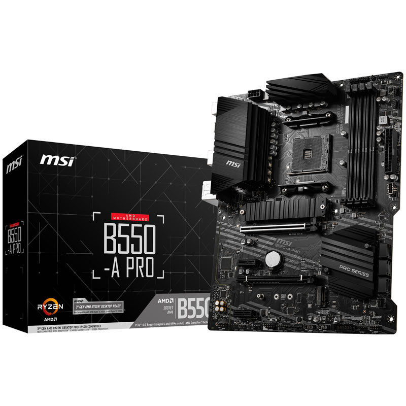 MSI B550-A Pro, AMD B550 Mainboard - Sockel AM4