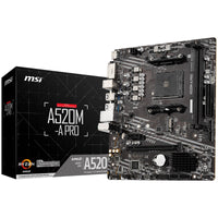 MSI A520M-A PRO Micro ATX AM4