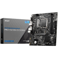 MSI H610 PRO H610M-G LGA1700 DDR4 Micro ATX