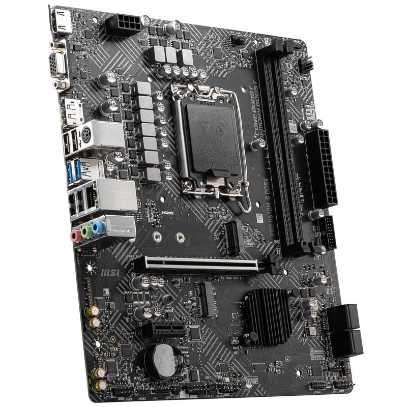 MSI PRO H610M-G DDR4, Intel H610 Mainboard - Sockel 1700