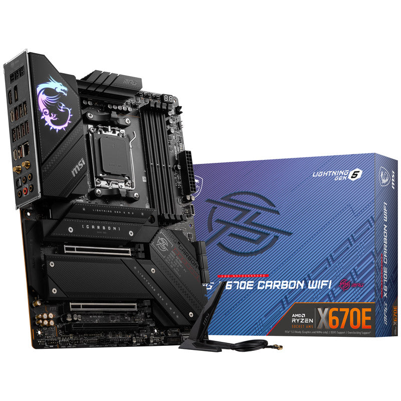 MSI MPG X670E Carbon WiFi, AMD X670E Mainboard - Sockel AM5