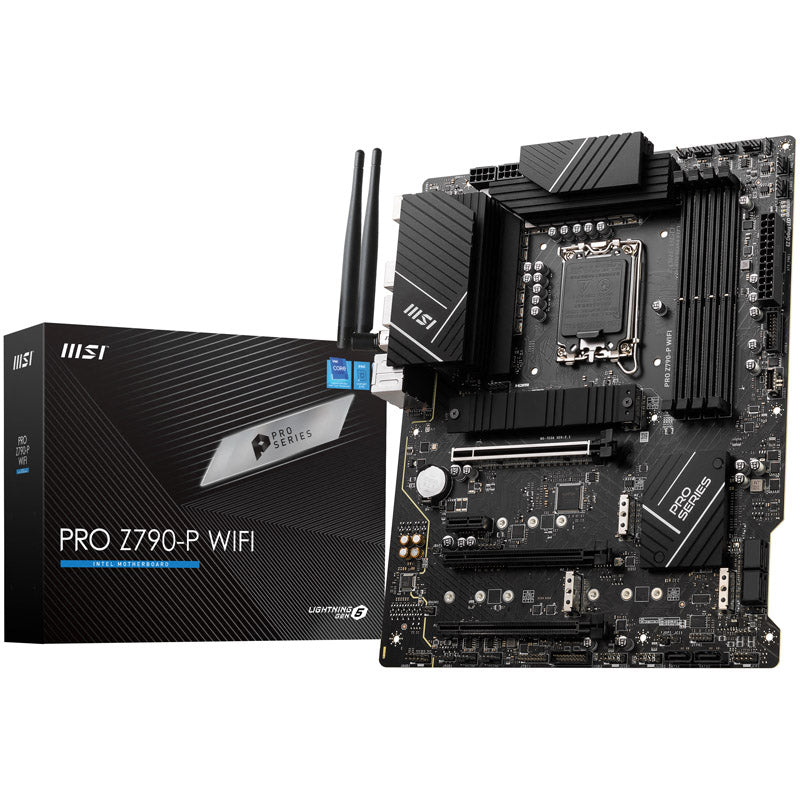 MSI Pro Z790-P WiFi, Intel Z790 Mainboard - Sockel 1700, DDR5