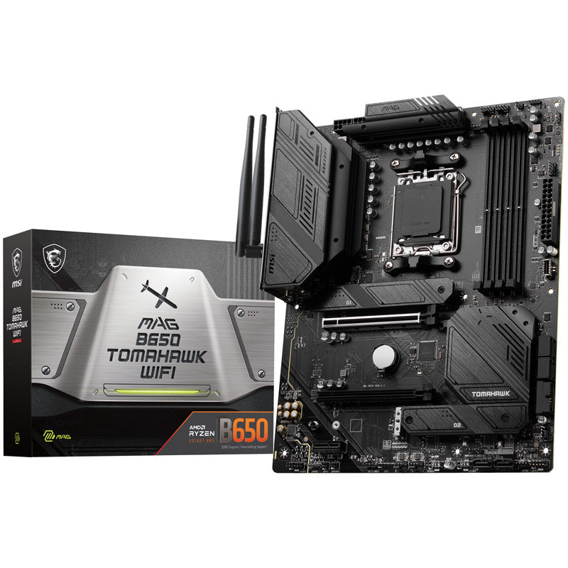 MSI MAG B650 Tomahawk WiFi, AMD B650 Mainboard - Sockel AM5, DDR5