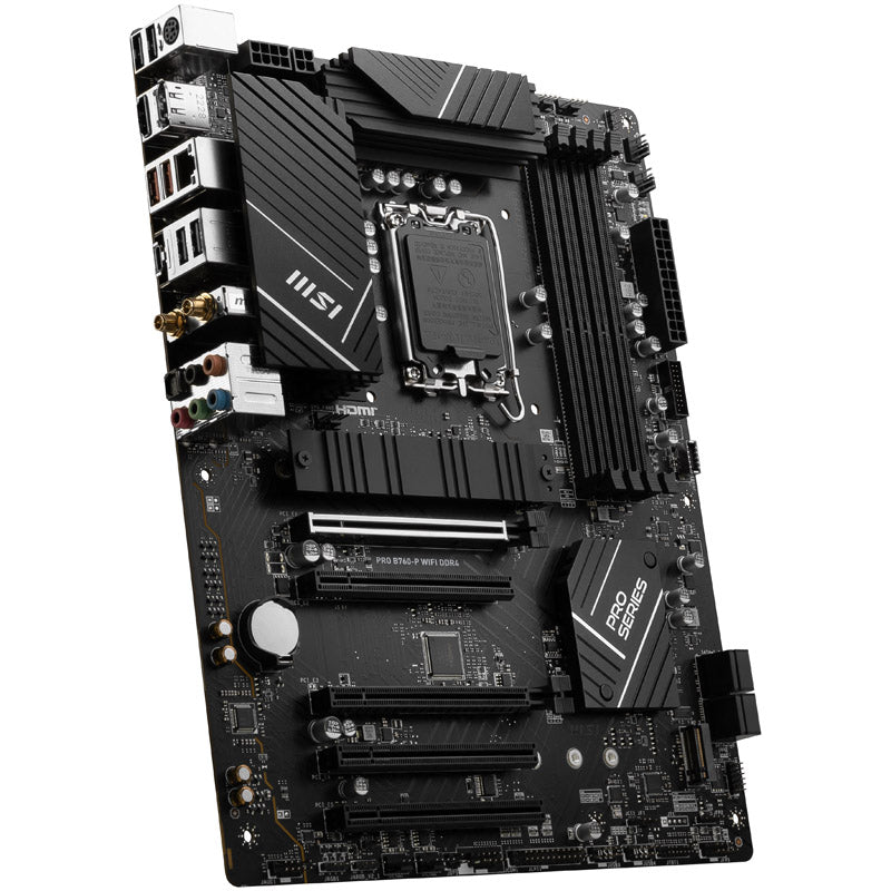 MSI Pro B760-P WiFi DDR4, Intel B760 Mainboard - Sockel 1700, DDR4
