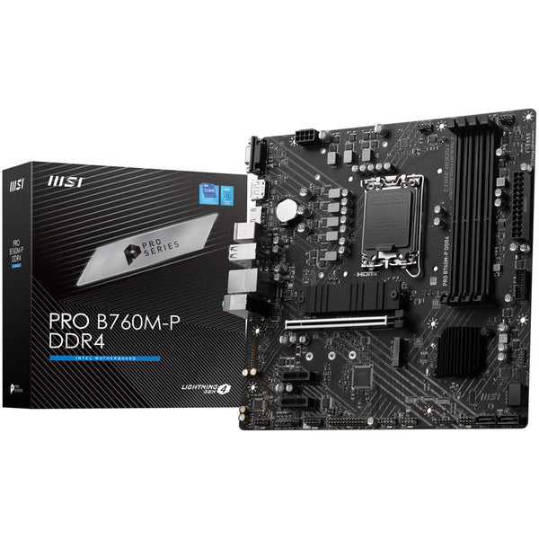 MSI B760 PRO M-P DDR4 Micro ATX