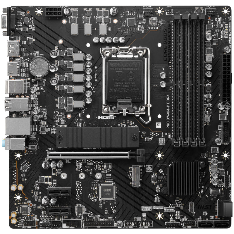 MSI B760 PRO M-P DDR4 Micro ATX