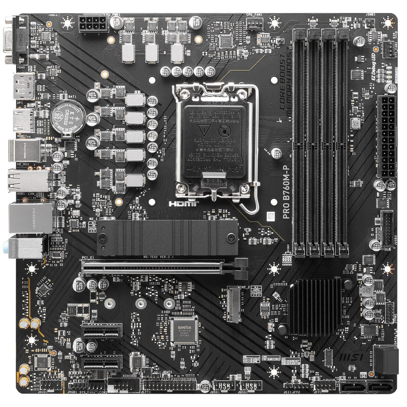 MSI B760 PRO B760M-P LGA1700 DDR5 Micro ATX