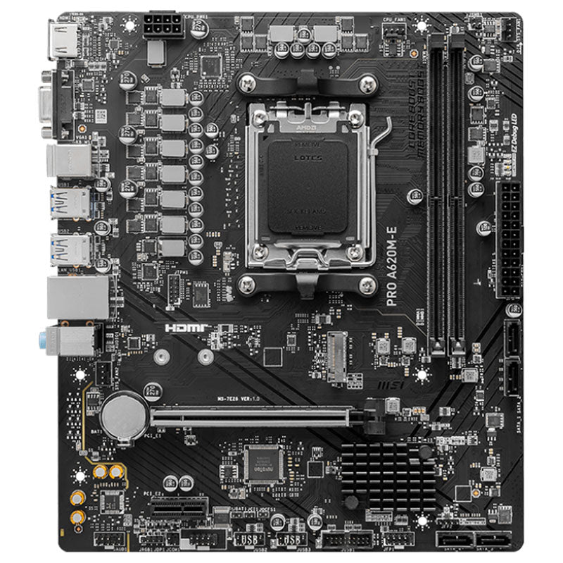 MSI PRO A620M-E AM5 DDR5 Micro-ATX
