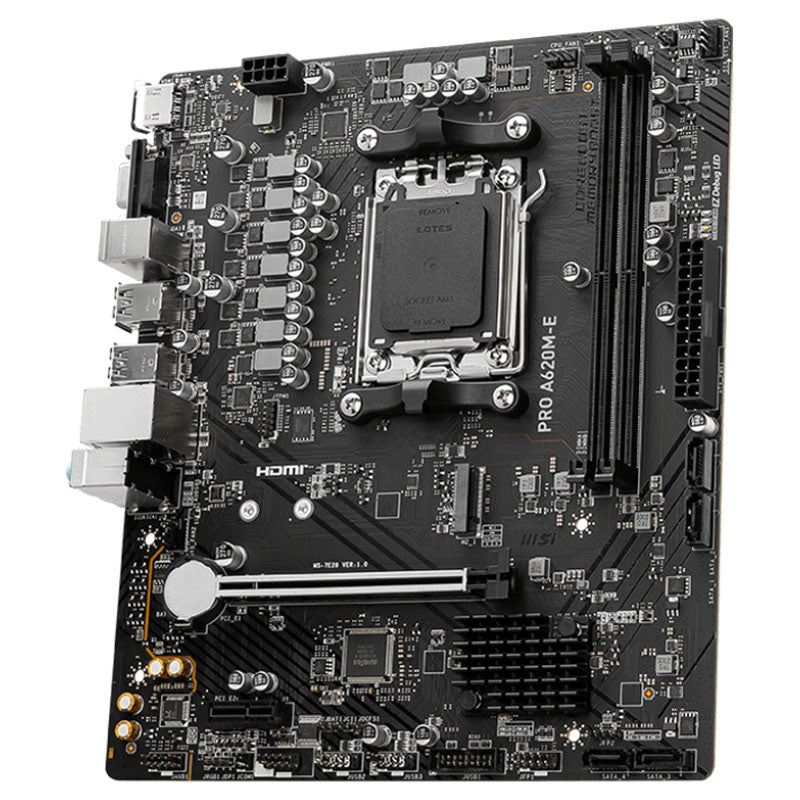 MSI PRO A620M-E AM5 DDR5 Micro-ATX