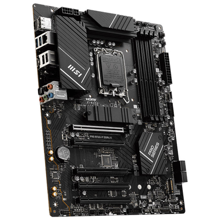 MSI Pro B760-P DDR4 II, Intel B760 Mainboard - Sockel 1700, DDR4