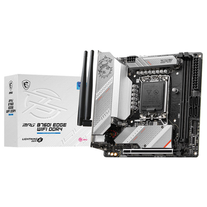 MSI B760I Edge WiFi, Intel B760 Mainboard - Sockel 1700, DDR5