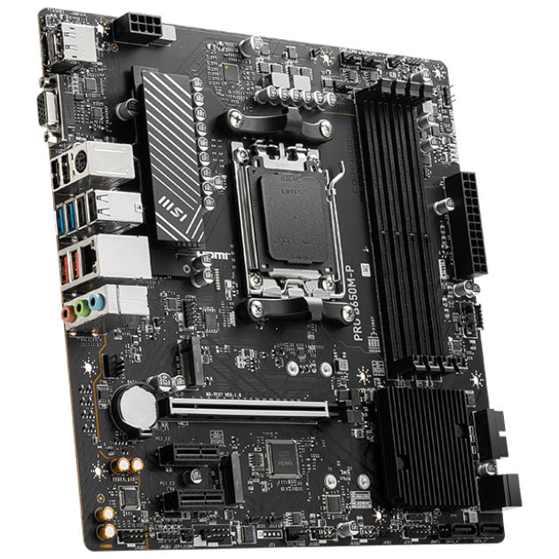 MSI Pro B650M-P, AMD B650 Mainboard - Sockel AM5, DDR5