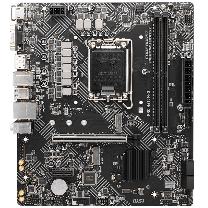 MSI H610 PRO H610M-G LGA1700 DDR5 Micro ATX
