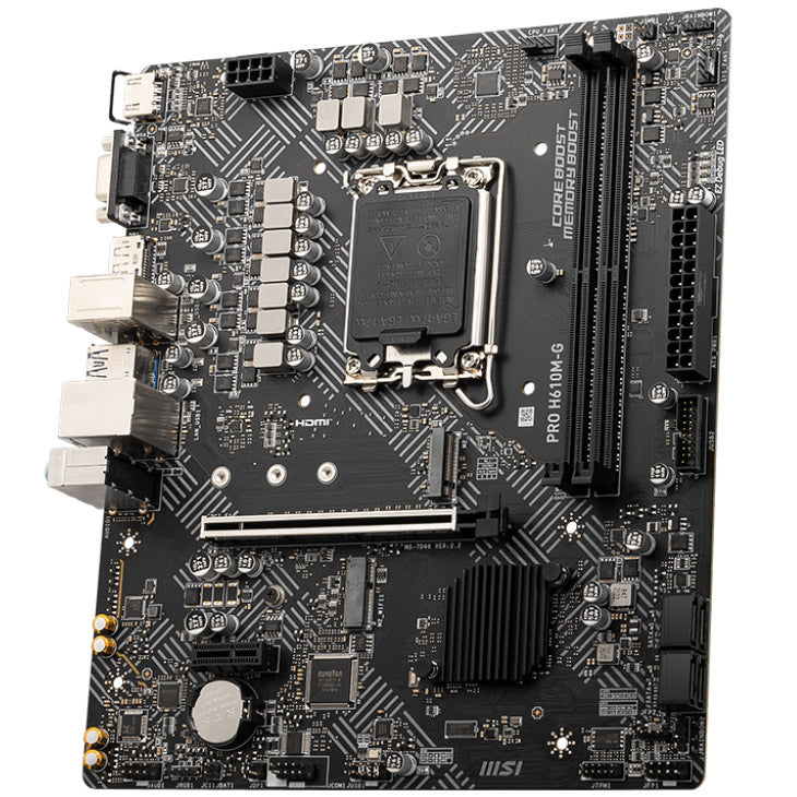 MSI H610 PRO H610M-G LGA1700 DDR5 Micro ATX