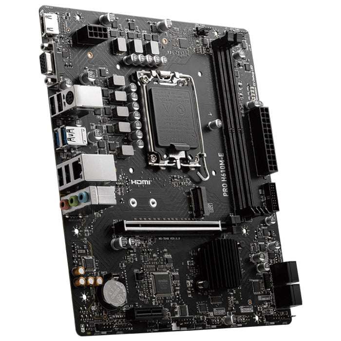 MSI Pro H610M-E, Intel H610 Mainboard - Sockel 1700, DDR5