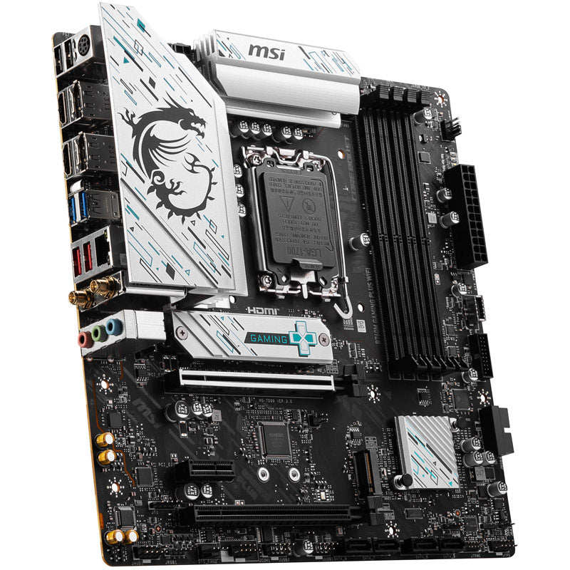 MSI B760M Gaming Plus WiFi, Intel B760 Mainboard - Sockel 1700, DDR5