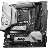 MSI B760M PROJECT ZERO LGA1700 DDR5 Micro ATX