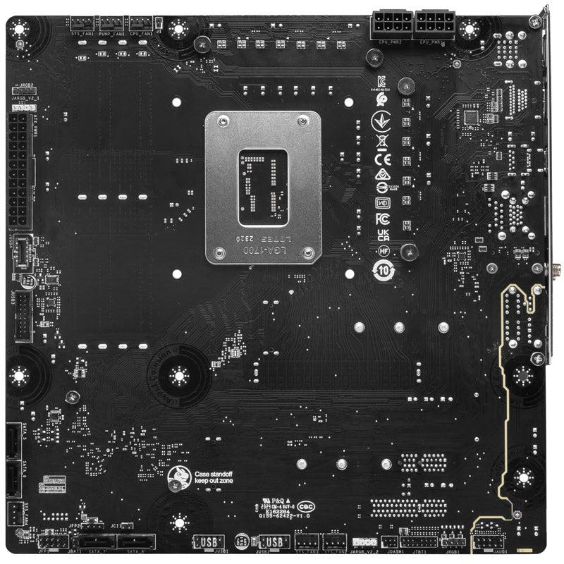 MSI B760M PROJECT ZERO LGA1700 DDR5 Micro ATX