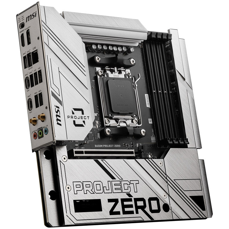 MSI B650M Project Zero, Sockel AM5, AMD B650M - DDR5