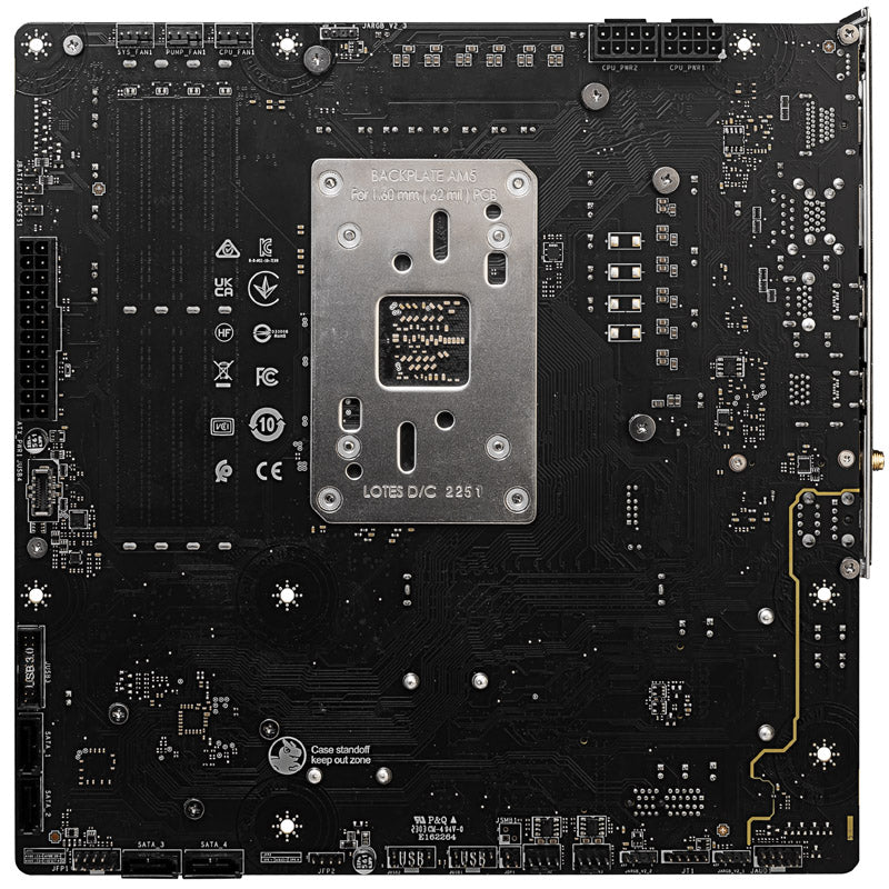 MSI B650M PROJECT ZERO AM5 DDR5 Micro-ATX