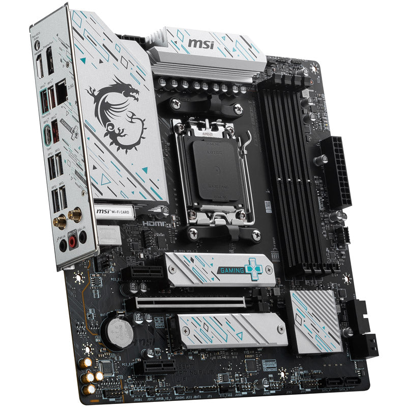 MSI Pro B650M Gaming Plus WiFi, AMD B650 Mainboard - Sockel AM5, DDR5