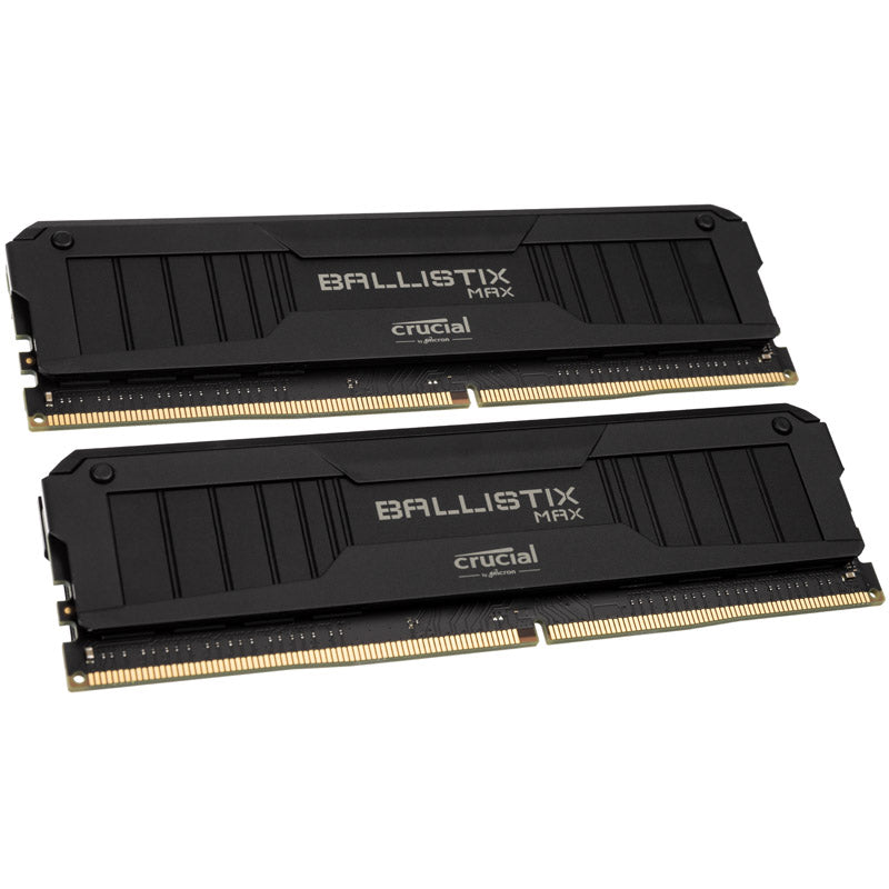 Crucial Ballistix Max schwarz, DDR4-5100, CL19 - 16 GB Dual-Kit