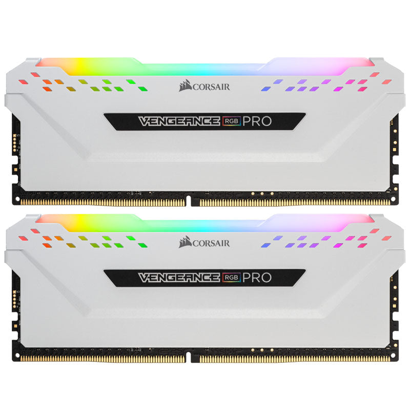 Corsair Vengeance RGB Pro weiß, DDR4-3600, CL18 - 16 GB Dual-Kit