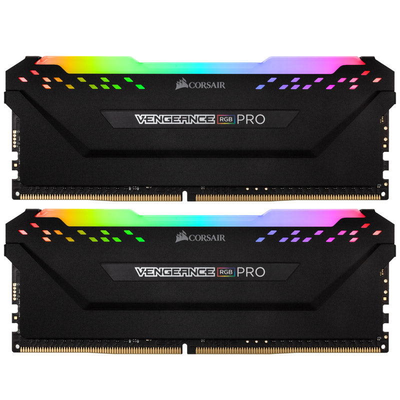 Corsair Vengeance RGB Pro schwarz, DDR4-3000, CL16 - 32 GB Dual-Kit