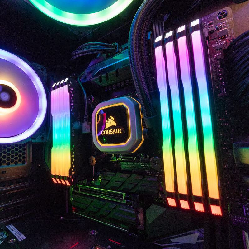 Corsair Vengeance RGB Pro Noir DDR4-3000 CL16 32 Go (2x16 Go)