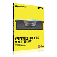 Corsair Vengeance RGB Grey DDR5-5200 CL40 32GB (2x16GB)