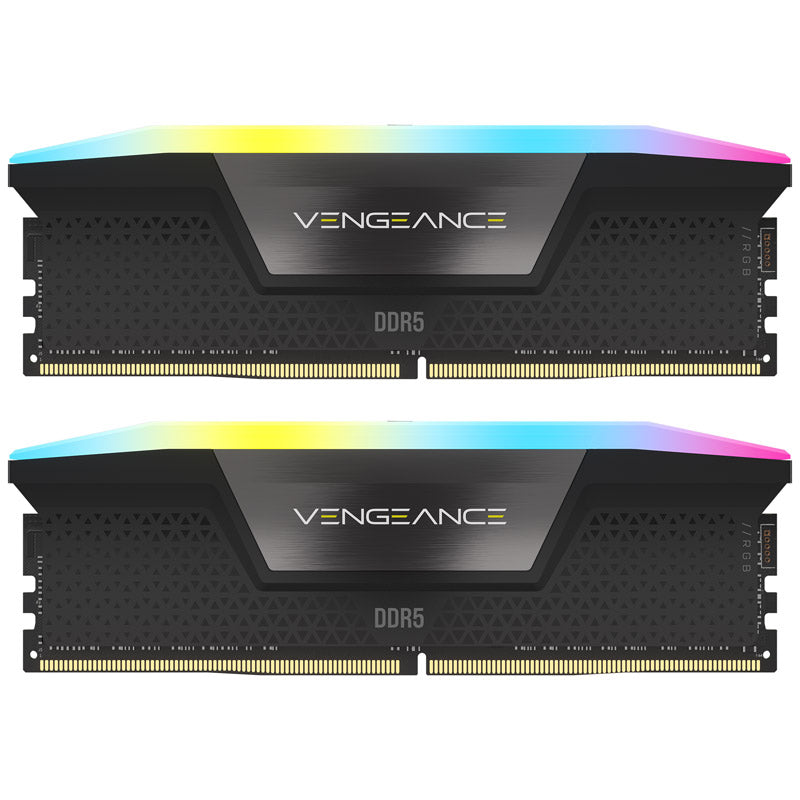 Corsair Vengeance RGB Black / Gray DDR5-6400 CL32 32GB (2x16GB)