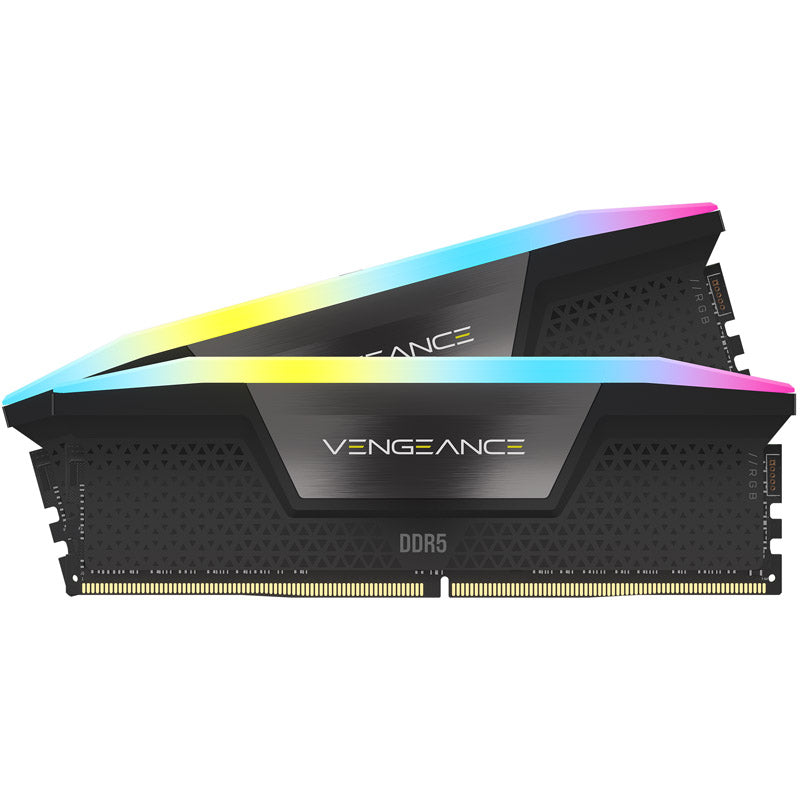 Corsair Vengeance RGB, DDR5-5600, CL40, Intel XMP 3.0 - 48 GB Dual-Kit, schwarz