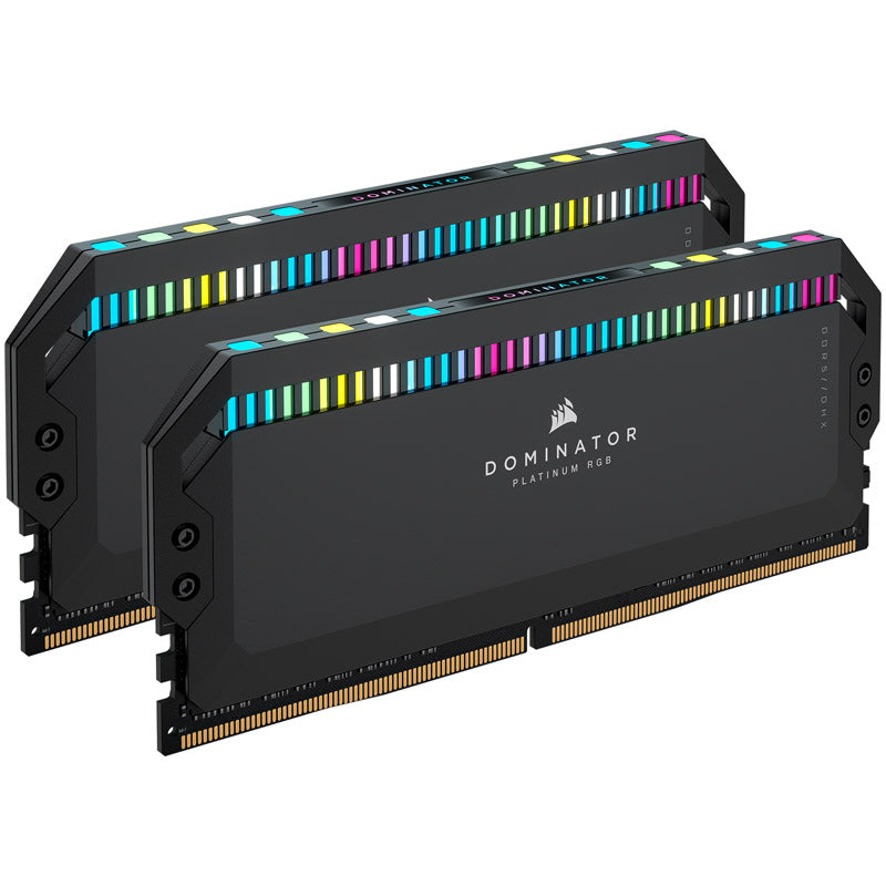 Corsair Dominator Platinum RGB, DDR5-6400, Intel XMP 3.0, CL32 - 64 GB Dual-Kit, schwarz
