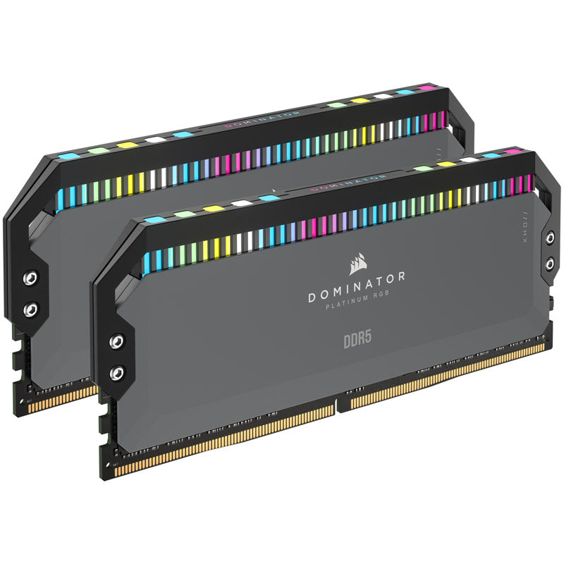 Corsair Dominator Platinum RGB, DDR5-6000, CL30, AMD EXPO - 64 GB Dual-Kit, grau