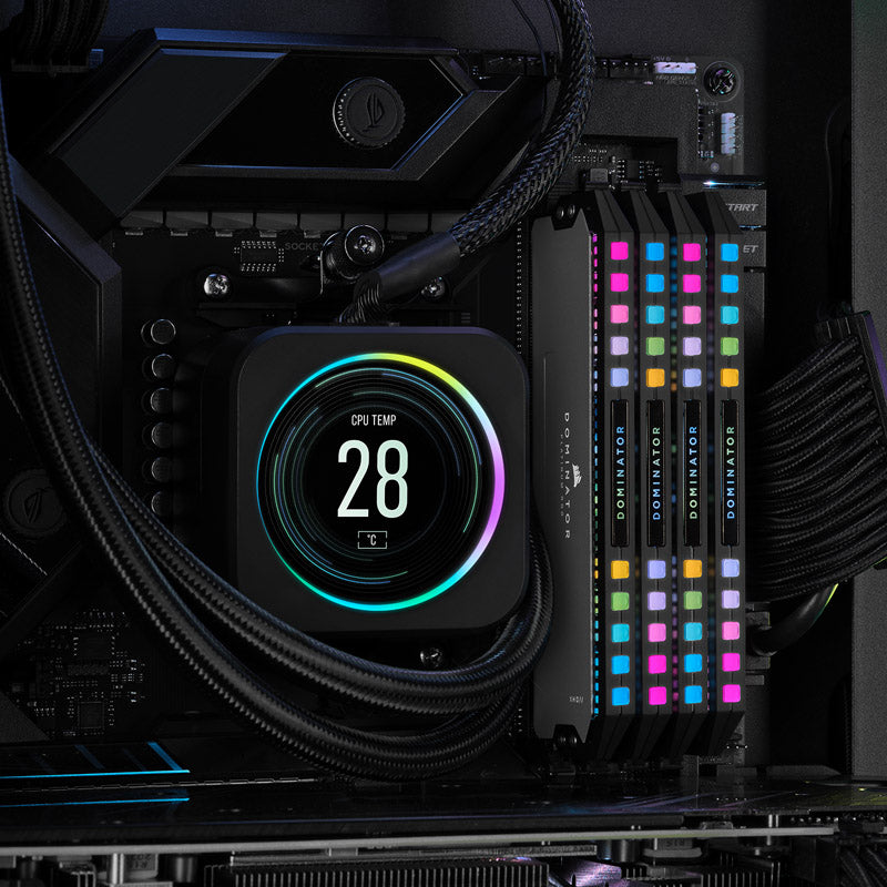 Corsair Dominator Platinum RGB Black DDR5-6000 CL30 64GB (2x32GB)
