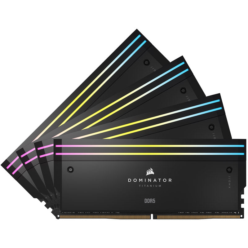 Corsair Dominator Titanium DDR5-6000, CL36, Intel XMP 3.0 - 64 GB Quad-Kit, schwarz