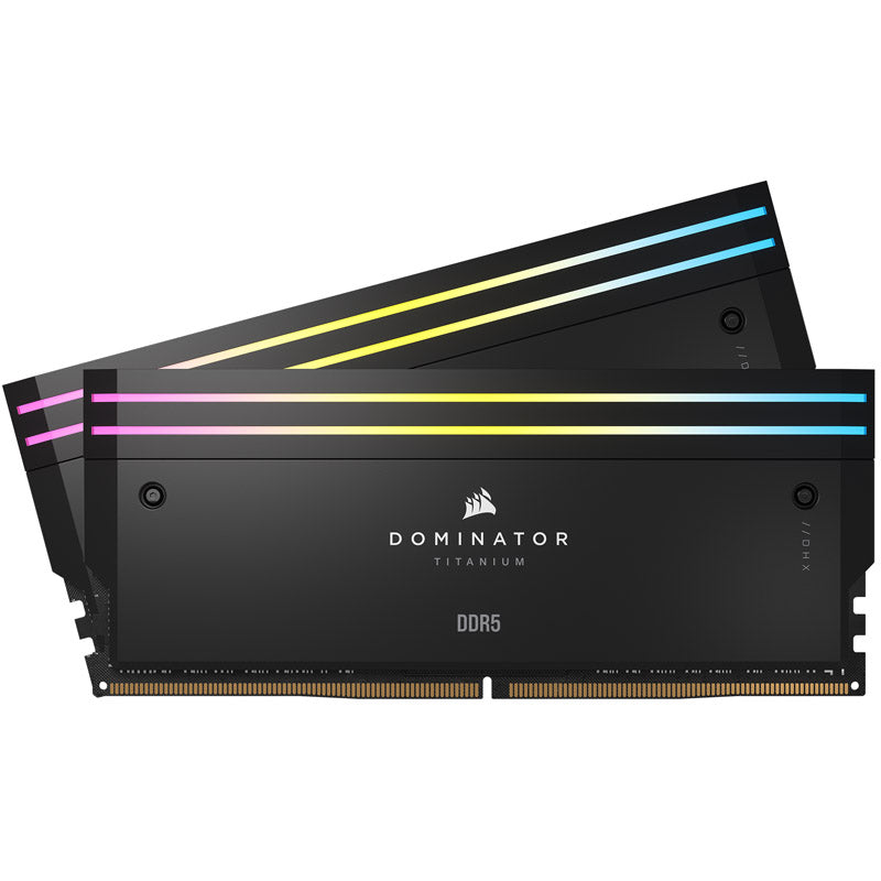 Corsair DOMINATOR TITANIUM RGB 64GB (2x32GB) DDR5 6600 CL32 Black