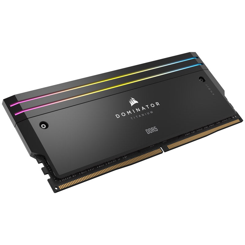 Corsair DOMINATOR TITANIUM RGB 64GB (2x32GB) DDR5 6600 CL32 Black