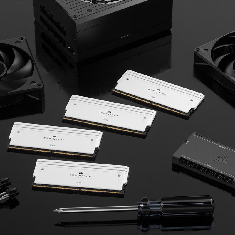 Corsair Dominator Titanium DDR5-6000 CL30 32GB (2x16GB) White